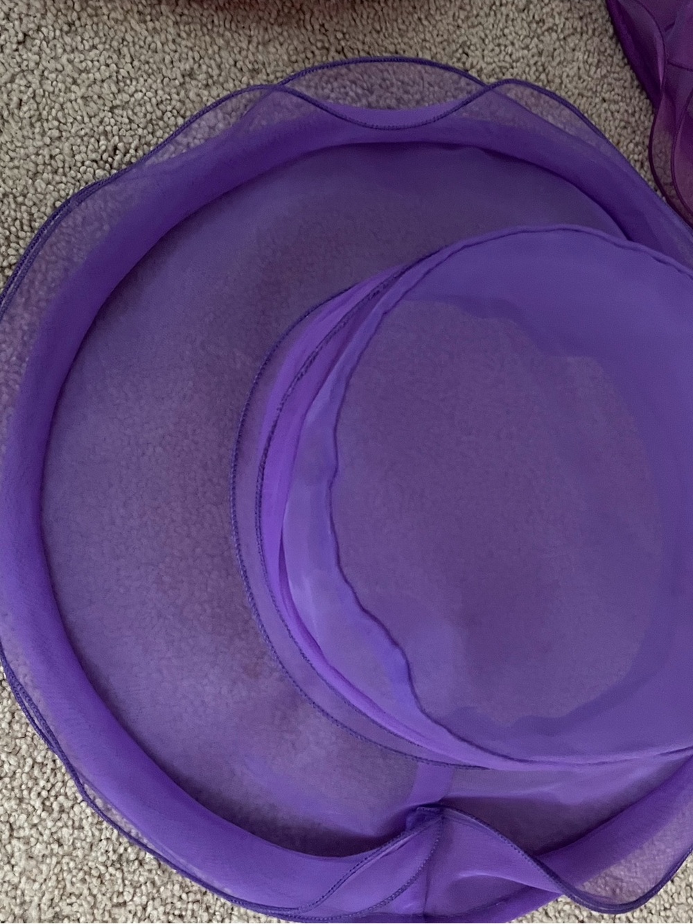 Assorted Women's Dress Hats - Pink, Purple, Hot Pink, Yellow, White - Picture 4 of 9